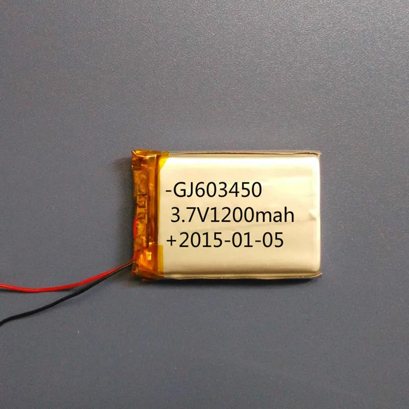 Free shipping by DHL Fedex bluetooth play 1200mAh 603450 063450 3.7V Lithium polymer Li ion battery doorbell battery 100pcs/lot
Free shipping by DHL Fedex bluetooth play 1200mAh 603450 063450 3.7V Lithium polymer Li ion battery doorbell battery 100pcs/lot