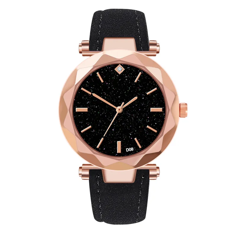 Women Watches Fashion Simple Starry Quartz Ladies Wristwatch Women Casual Leather belt Crystal Watch Clcok Relogio Feminino /C
Women Watches Fashion Simple Starry Quartz Ladies Wristwatch Women Casual Leather belt Crystal Watch Clcok Relogio Feminino /C