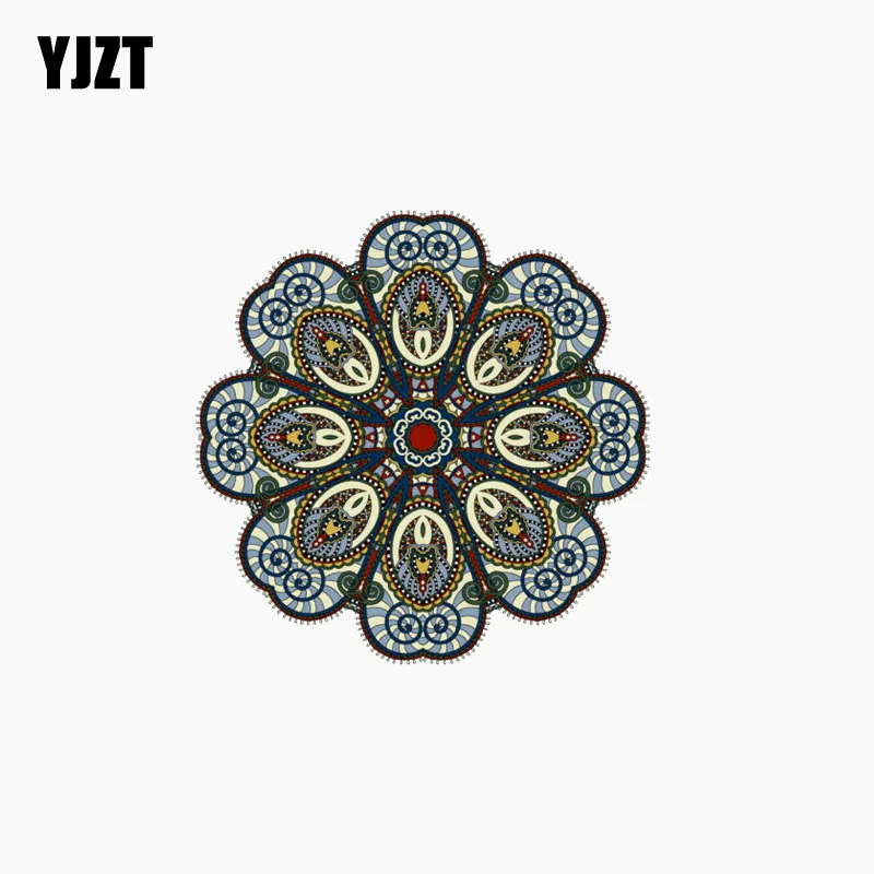 YJZT 11.3CM*11.4CM Personality Car Sticker Mandala Spiritual Indian Symbol Lotus Reflective Decal Motorcycle Accessories C1-7778
YJZT 11.3CM*11.4CM Personality Car Sticker Mandala Spiritual Indian Symbol Lotus Reflective Decal Motorcycle Accessories C1-7778