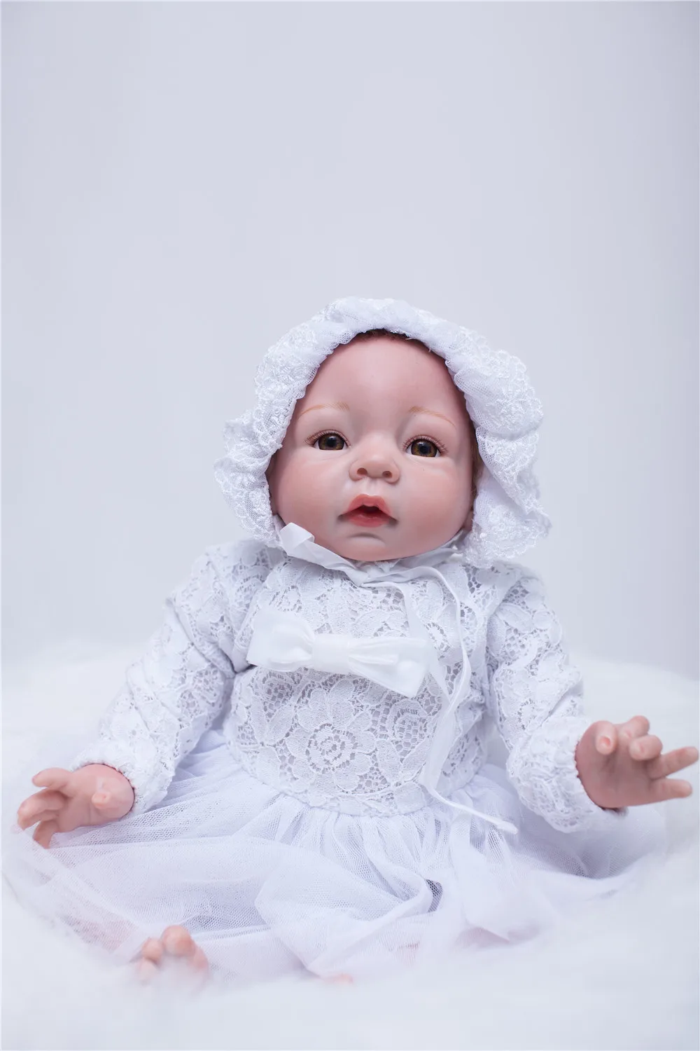 20" Reborn Babies Doll Silicone Baby Dolls Kids cloth body menina girl vivid collectible Kids Birthday Gifts Reborn Babies Toys
20" Reborn Babies Doll Silicone Baby Dolls Kids cloth body menina girl vivid collectible Kids Birthday Gifts Reborn Babies Toys