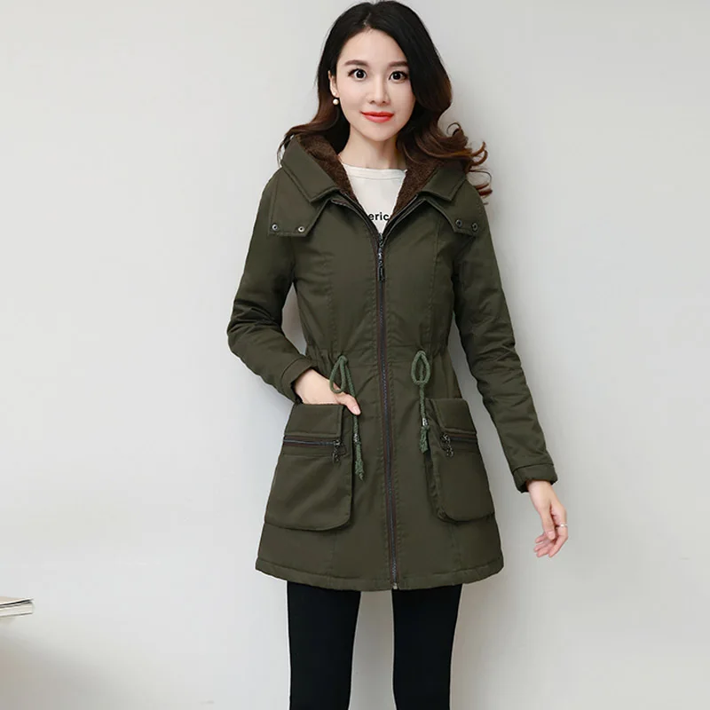Multi-color Optional 2019 Fashion New Cotton Coat Women Korean Jackets Parker Loose Ladies Casual Solid Color Cotton Outerwear
Multi-color Optional 2019 Fashion New Cotton Coat Women Korean Jackets Parker Loose Ladies Casual Solid Color Cotton Outerwear