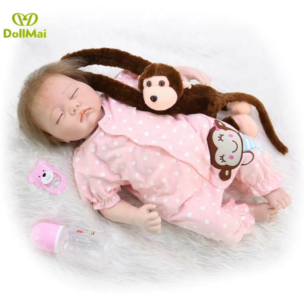 55 см Мягкая силиконовая Кукла Reborn, игрушки, мягкое тело bebes reborn, кукла для новорожденных девочек, подарки на день рождения
55 см Мягкая силиконовая Кукла Reborn, игрушки, мягкое тело bebes reborn, кукла для новорожденных девочек, подарки на день рождения