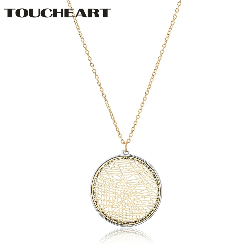 TOUCHEART Gold Crystal Long Necklace For Women Round Tree Pendant Necklaces Personalized Wedding Jewelry Gold Necklace SNE190004
TOUCHEART Gold Crystal Long Necklace For Women Round Tree Pendant Necklaces Personalized Wedding Jewelry Gold Necklace SNE190004