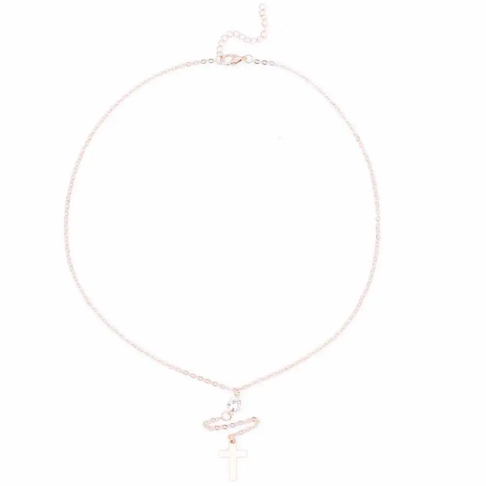 KISSWIFE Simple Y Necklace with Cubic Zirconia Cross Lariat Necklace For Women Charm Necklacer
KISSWIFE Simple Y Necklace with Cubic Zirconia Cross Lariat Necklace For Women Charm Necklacer