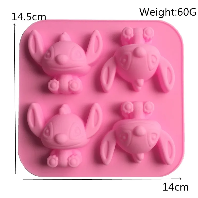 DIY 4 Even Cartoon Stitch Stitch Star Baby Silicone Cake Mold Chocolate Handmade Soap Mold A1053
DIY 4 Even Cartoon Stitch Stitch Star Baby Silicone Cake Mold Chocolate Handmade Soap Mold A1053