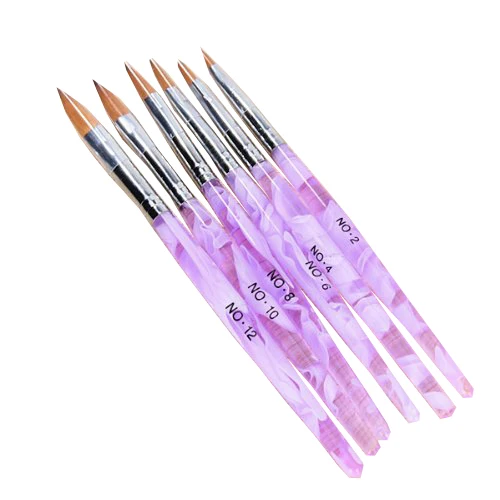 Set of 6Pcs Assorted Sizes Acrylic Nail Art Creation Brush Manicure Equipment Beauty Supplies Cosmetic Tool Light Lavender
Set of 6Pcs Assorted Sizes Acrylic Nail Art Creation Brush Manicure Equipment Beauty Supplies Cosmetic Tool Light Lavender