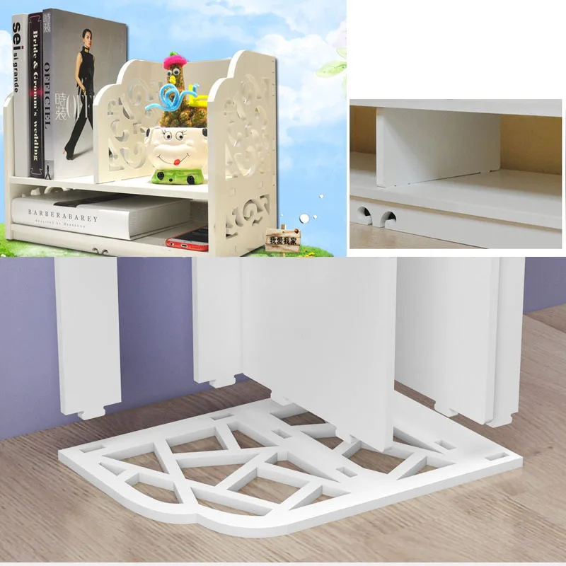 wood-plastic boards Desktop Small bookshelf Office supplies shelf commodity Storage BOX home decorate organization and storage
wood-plastic boards Desktop Small bookshelf Office supplies shelf commodity Storage BOX home decorate organization and storage