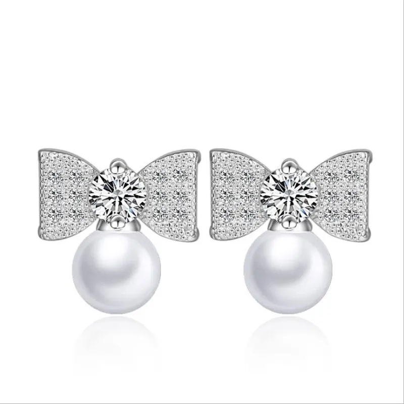 TJP Charm Pearl Rose Gold Women Stud Earrings For Girl Accessories Top Quality Silver Plated Earrings Girl Lady Birthday
TJP Charm Pearl Rose Gold Women Stud Earrings For Girl Accessories Top Quality Silver Plated Earrings Girl Lady Birthday