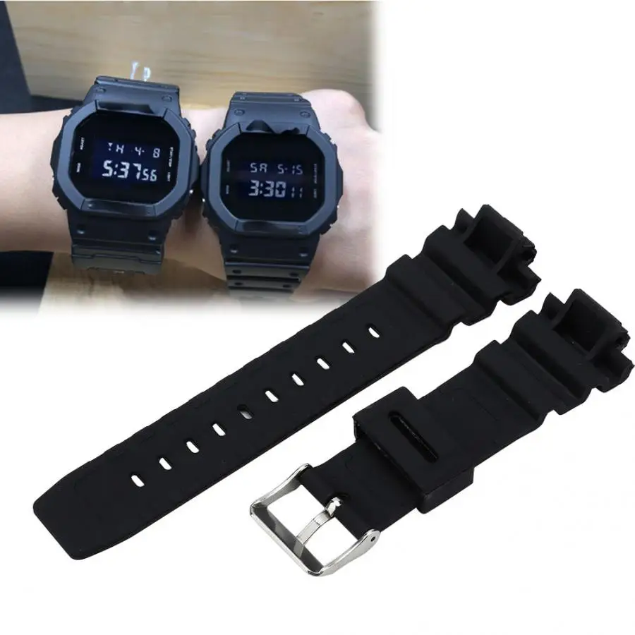 Сменный ремешок для часов из мягкой искусственной кожи подходит моделей DW6900/5600E