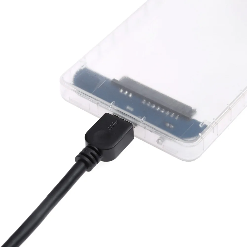 2.5" USB 3.0 SATA Hard Disk Drive Box Transparent Clear Plastic External HDD Enclosure Case Caddy Support 3TB UASP Protocol
2.5" USB 3.0 SATA Hard Disk Drive Box Transparent Clear Plastic External HDD Enclosure Case Caddy Support 3TB UASP Protocol