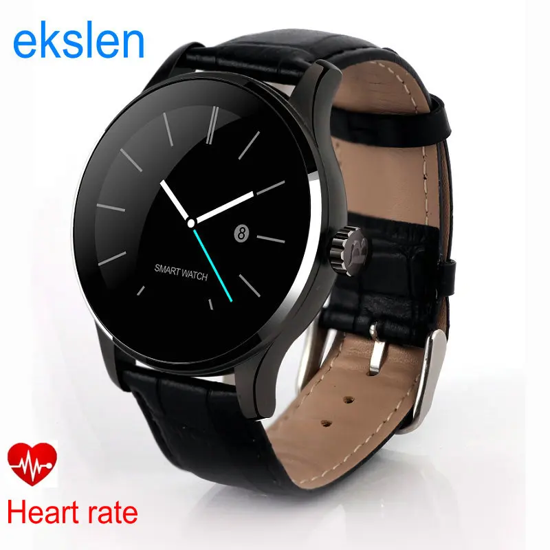 ekslen K88H Leather version Bluetooth Smart Watches Wristwatch MTK2502 Heart Rate Monitor Health Wrist Whatch For Android iOS
ekslen K88H Leather version Bluetooth Smart Watches Wristwatch MTK2502 Heart Rate Monitor Health Wrist Whatch For Android iOS