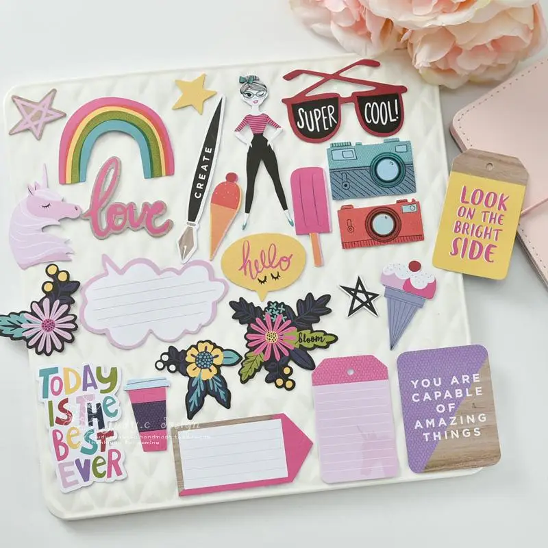 YPP CRAFT Make Your Dreams настоящие красочные бумажные высечки для «сделай сам» Скрапбукинг/украшение для фотоальбома открытки рукоделие
YPP CRAFT Make Your Dreams настоящие красочные бумажные высечки для «сделай сам» Скрапбукинг/украшение для фотоальбома открытки рукоделие