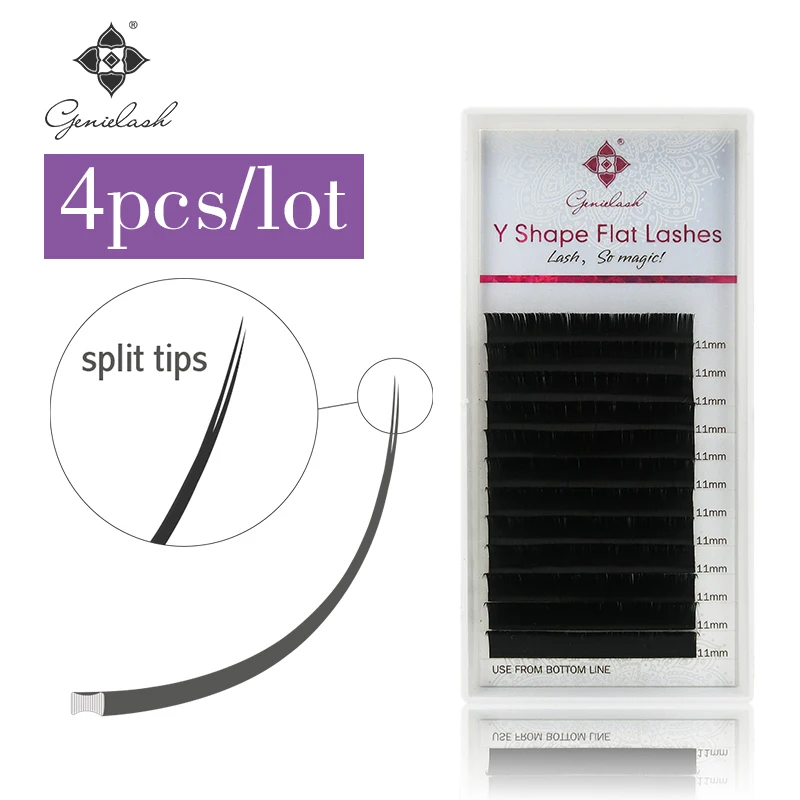 Genielash Ellipse eyelash extensions Matte Split tips ellipse roots New Packages individual eyelash extension makeup lashes
Genielash Ellipse eyelash extensions Matte Split tips ellipse roots New Packages individual eyelash extension makeup lashes