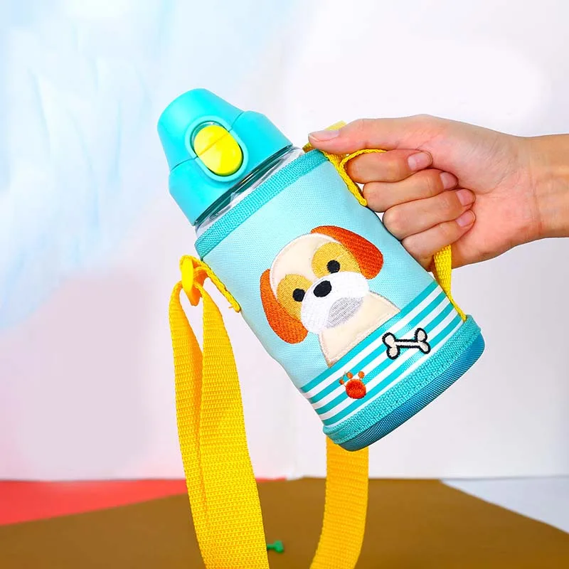 1 комплект Портативный детская бутылка для воды с бутылкой мешок персонажем из