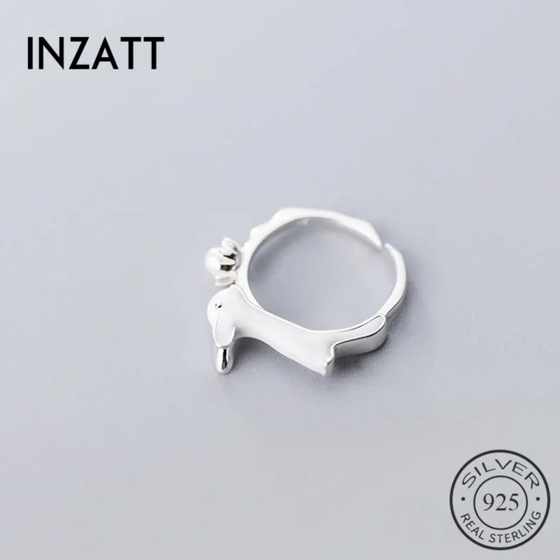 INZATT Real 925 Sterling Silver Minimalist White Rabbit Pearl Ring for Charming Women Party Fine Jewelry 2019 Accessories Gift
INZATT Real 925 Sterling Silver Minimalist White Rabbit Pearl Ring for Charming Women Party Fine Jewelry 2019 Accessories Gift