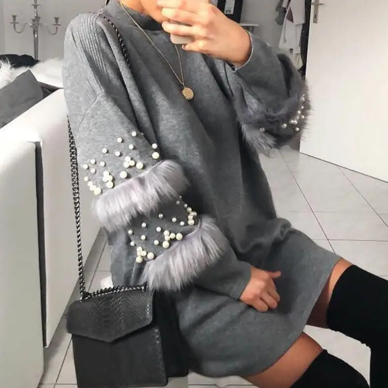 Pullover New Arrival Polyester Casual Turtleneck 2019 New Women's Sweater High Collar Long Rabbit Beaded Female Loose Women
Pullover New Arrival Polyester Casual Turtleneck 2019 New Women's Sweater High Collar Long Rabbit Beaded Female Loose Women