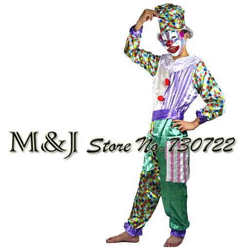 Free shipping!!Green lake adult clothes clown hat Halloween costumes wacky happy bar magic clown costume
Free shipping!!Green lake adult clothes clown hat Halloween costumes wacky happy bar magic clown costume