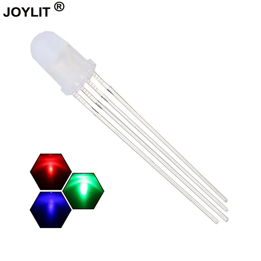 1000pcs/lot LED 5mm Rgb 4pins Common Anode RGB Fullcolor Transparent Fog Round Head Bright Colorful Lights For PCB
1000pcs/lot LED 5mm Rgb 4pins Common Anode RGB Fullcolor Transparent Fog Round Head Bright Colorful Lights For PCB