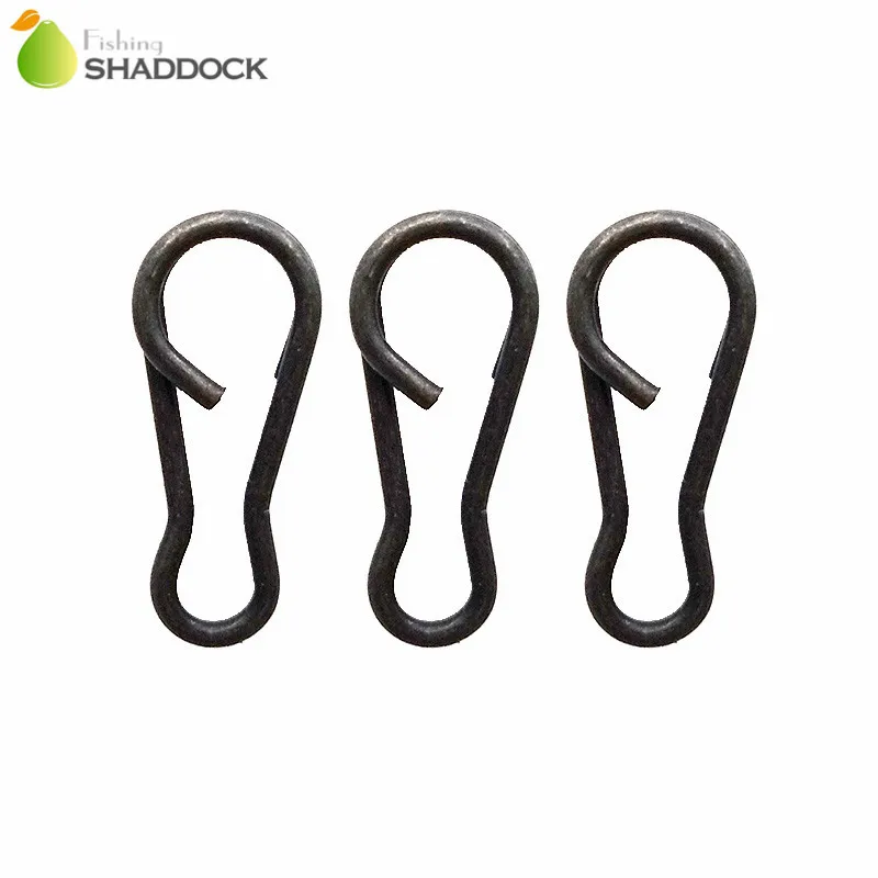 100pcs Matte Black Carp Fishing Snaps Connector Carp Rigs Speed Links Single Hook B Type Snap Carp Fishing Accessories
100pcs Matte Black Carp Fishing Snaps Connector Carp Rigs Speed Links Single Hook B Type Snap Carp Fishing Accessories