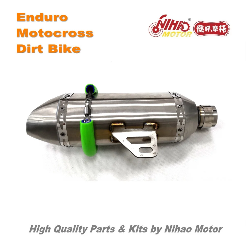 OT-89 Motocross Parts Universal performance muffler exhaust pipe KIT 304 stainless steel carbon guard Enduro Kit Dirt bike spare
OT-89 Motocross Parts Universal performance muffler exhaust pipe KIT 304 stainless steel carbon guard Enduro Kit Dirt bike spare
