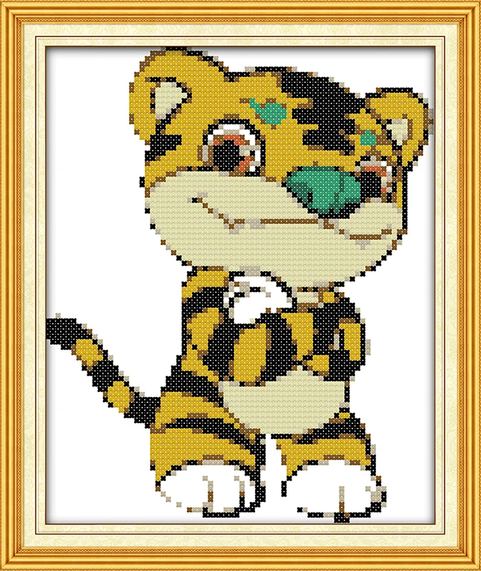 Chinese Zodiac(3) tiger cross stitch kit cartoon 14ct 11ct count print canvas stitches embroidery DIY handmade needlework plus
Chinese Zodiac(3) tiger cross stitch kit cartoon 14ct 11ct count print canvas stitches embroidery DIY handmade needlework plus