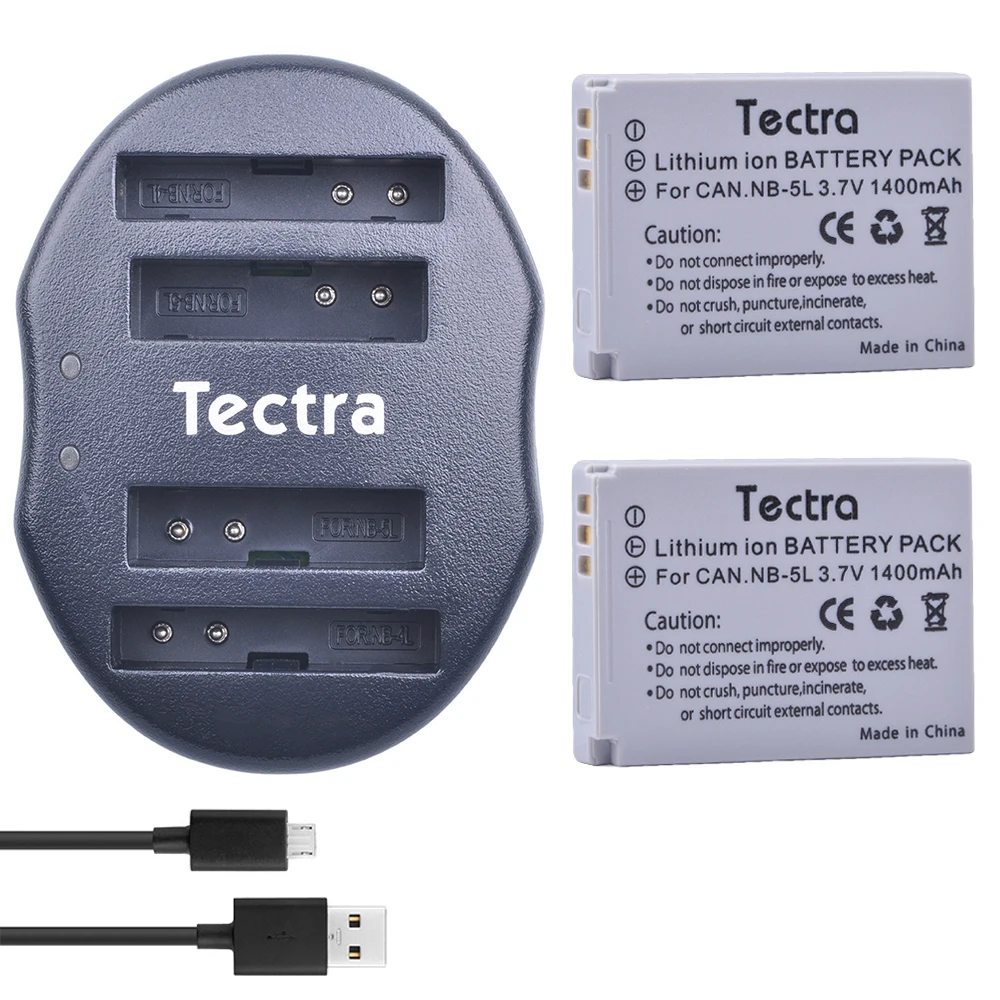 Tectra 2 шт., литий-ионная батарея с разъемом NB-5L, USB, двойное зарядное устройство для Canon Powershot S100, SX200, SX210, IS, SX230, HS, SD890, SD800, SD900
Tectra 2 шт., литий-ионная батарея с разъемом NB-5L, USB, двойное зарядное устройство для Canon Powershot S100, SX200, SX210, IS, SX230, HS, SD890, SD800, SD900