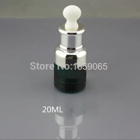 20ml dark green Amber glass Essential Oil dropper bottle w silver should Dispensing Container Reagent Liquid Pipette Eye Drop
20ml dark green Amber glass Essential Oil dropper bottle w silver should Dispensing Container Reagent Liquid Pipette Eye Drop
