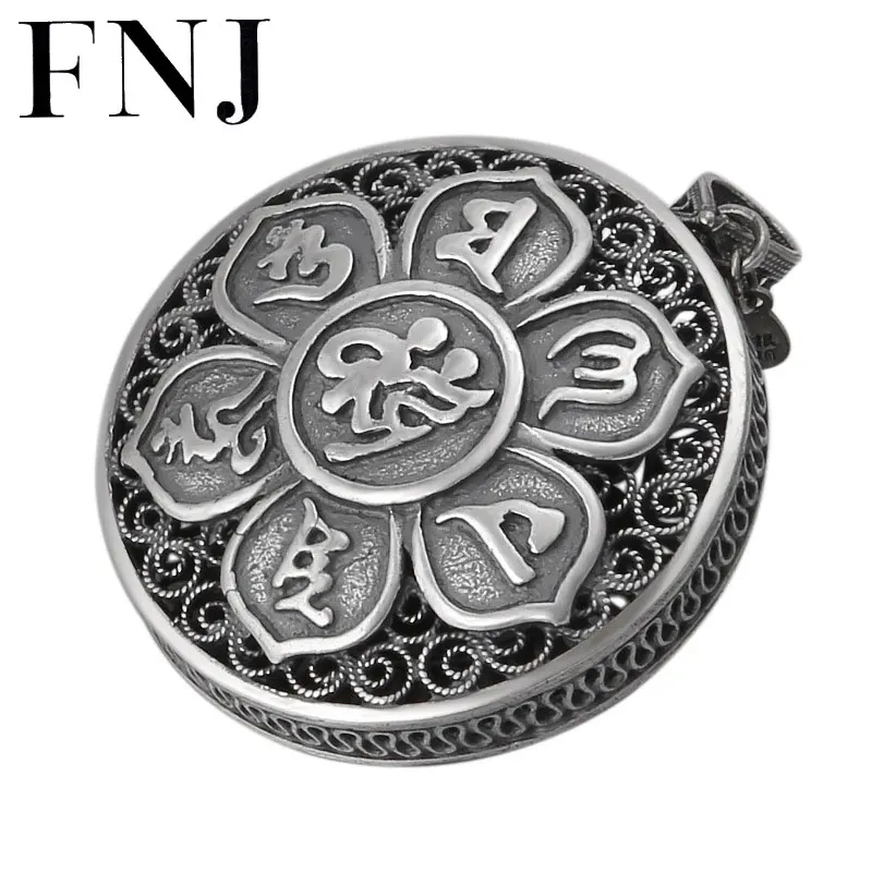 FNJ 990 серебряный круглый кулон Lucky Flower Hang 100% оригинал Pure S990 тайские серебряные мужские подвески для женщин ювелирное изделие
FNJ 990 серебряный круглый кулон Lucky Flower Hang 100% оригинал Pure S990 тайские серебряные мужские подвески для женщин ювелирное изделие