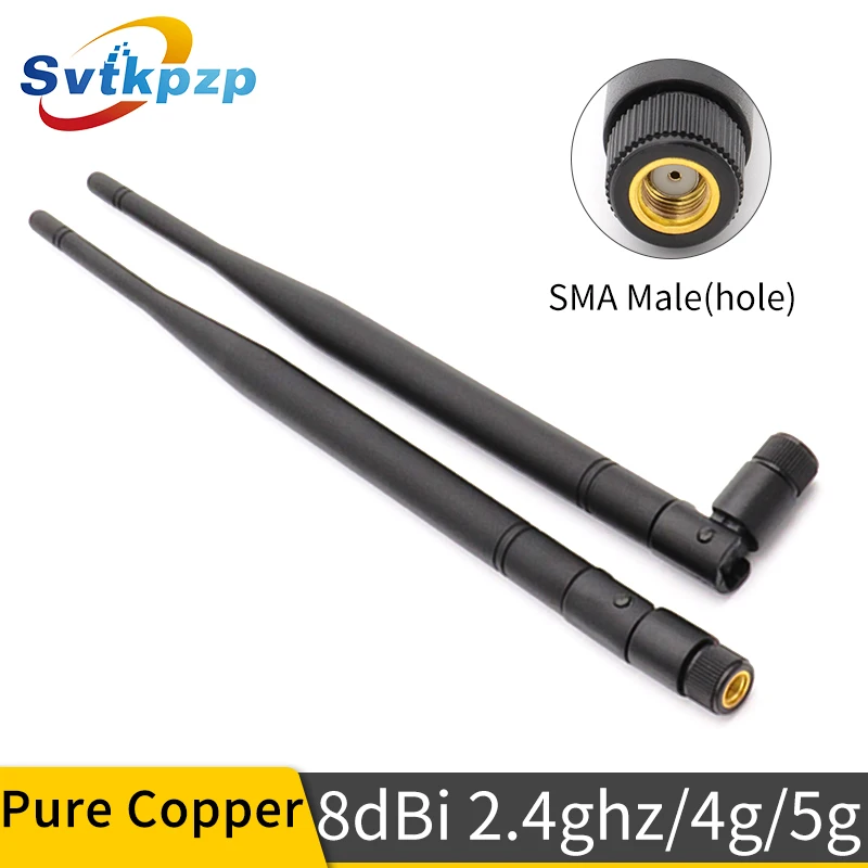 8dBi RP-SMA Male Connector 2.4ghz Antenna High Gain Long Range 2.4G 4G 5G Antennas Universal WIFI Antenne Long Aerial
8dBi RP-SMA Male Connector 2.4ghz Antenna High Gain Long Range 2.4G 4G 5G Antennas Universal WIFI Antenne Long Aerial