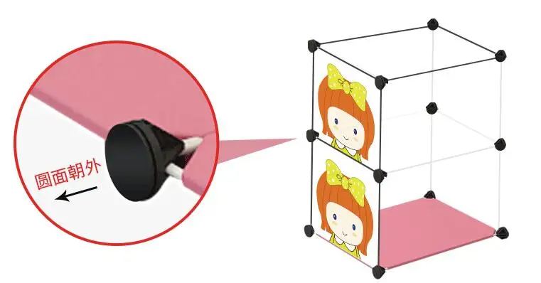 2017 Children's Cartoon Wardrobe Bold Reinforcement Double Assembly Closet Organizer Simple Resin Wardrobe Storage
2017 Children's Cartoon Wardrobe Bold Reinforcement Double Assembly Closet Organizer Simple Resin Wardrobe Storage