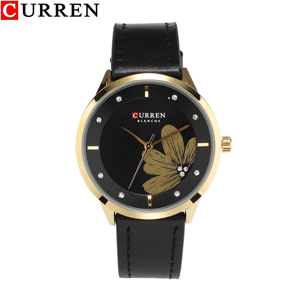 Classic Designer Curren Women Fashion Girl Quartz Watch Lady Leather Strap Casual Waterproof Female Wristwatch Shinning Crystal
Classic Designer Curren Women Fashion Girl Quartz Watch Lady Leather Strap Casual Waterproof Female Wristwatch Shinning Crystal