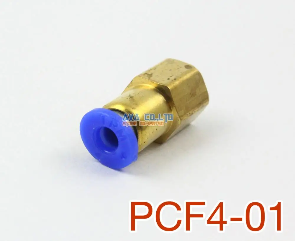 20 Pieces Tube OD 4mm x 1/8" BSPT Female Straight Pneumatic Connector Push In To Connect Fitting
20 Pieces Tube OD 4mm x 1/8" BSPT Female Straight Pneumatic Connector Push In To Connect Fitting