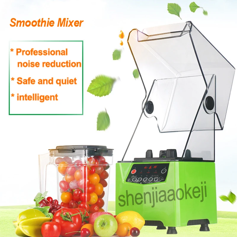 ST-992 Food blender Commercial Sound insulation Food Processor Smoothie Maker Milk-shaker Mute Juicing machine Food mixer 220v
ST-992 Food blender Commercial Sound insulation Food Processor Smoothie Maker Milk-shaker Mute Juicing machine Food mixer 220v
