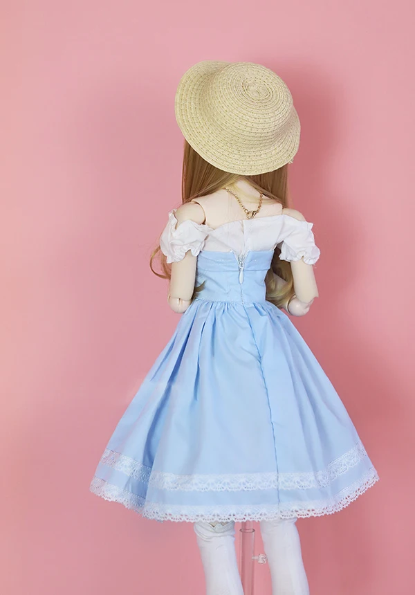 Doll dress suit one word collar organ plait western-style dress and shirt for 1/3 1/4 BJD DDL DDM MDD MSD doll accessories
Doll dress suit one word collar organ plait western-style dress and shirt for 1/3 1/4 BJD DDL DDM MDD MSD doll accessories