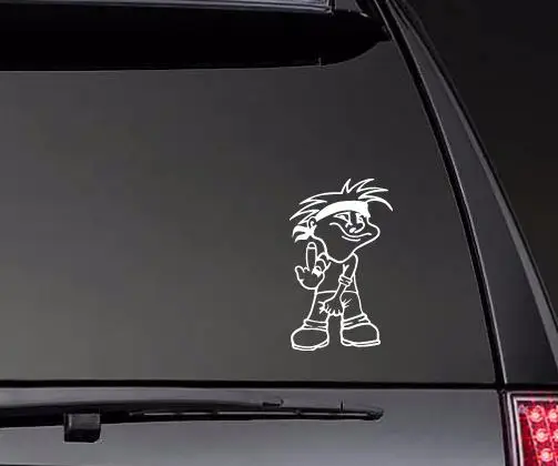 Boy Flipping The Middle Finger Car Body Stickers Window Door Decal Funny Top Quality Waterproof ZP0217
Boy Flipping The Middle Finger Car Body Stickers Window Door Decal Funny Top Quality Waterproof ZP0217