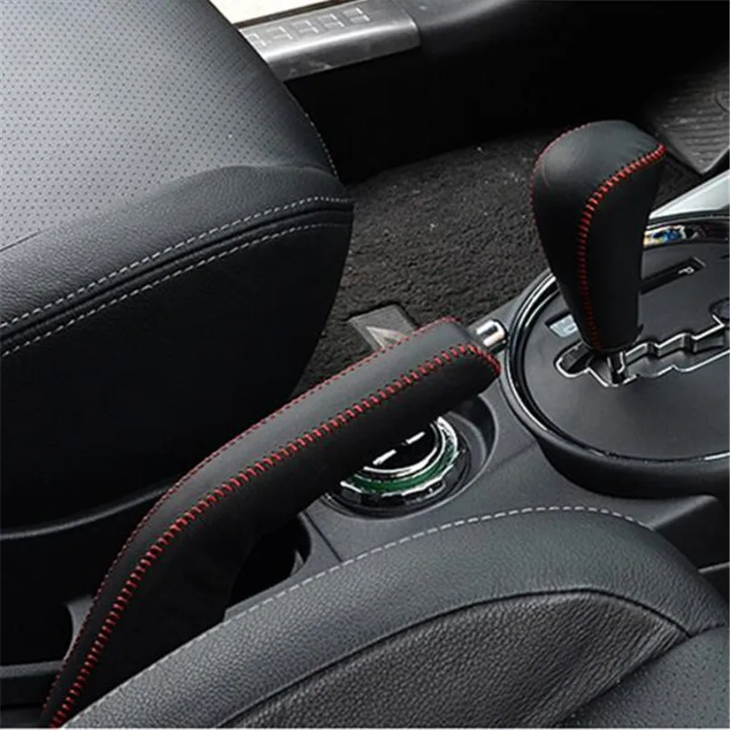 Car Special Hand-stitched Genuine Leather Cover Gear Shift Knob handbraker Cover Case for Mitsubishi ASX Outlander Pajero
Car Special Hand-stitched Genuine Leather Cover Gear Shift Knob handbraker Cover Case for Mitsubishi ASX Outlander Pajero