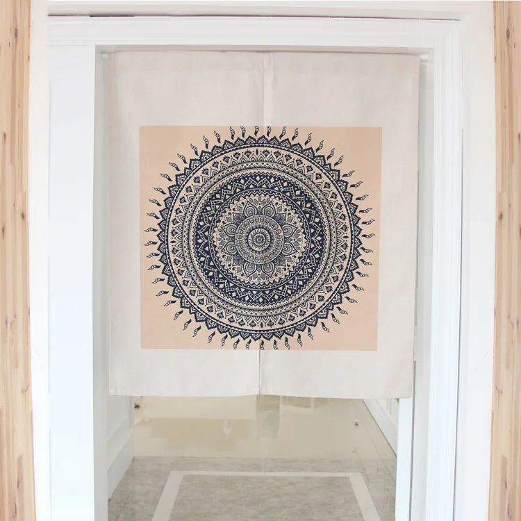 Nice Curtains Circular Decorative Pattern Dimidiate Door Curtain Cotton Linen Household Partition Geomantic Door Curtain 80x90CM
Nice Curtains Circular Decorative Pattern Dimidiate Door Curtain Cotton Linen Household Partition Geomantic Door Curtain 80x90CM