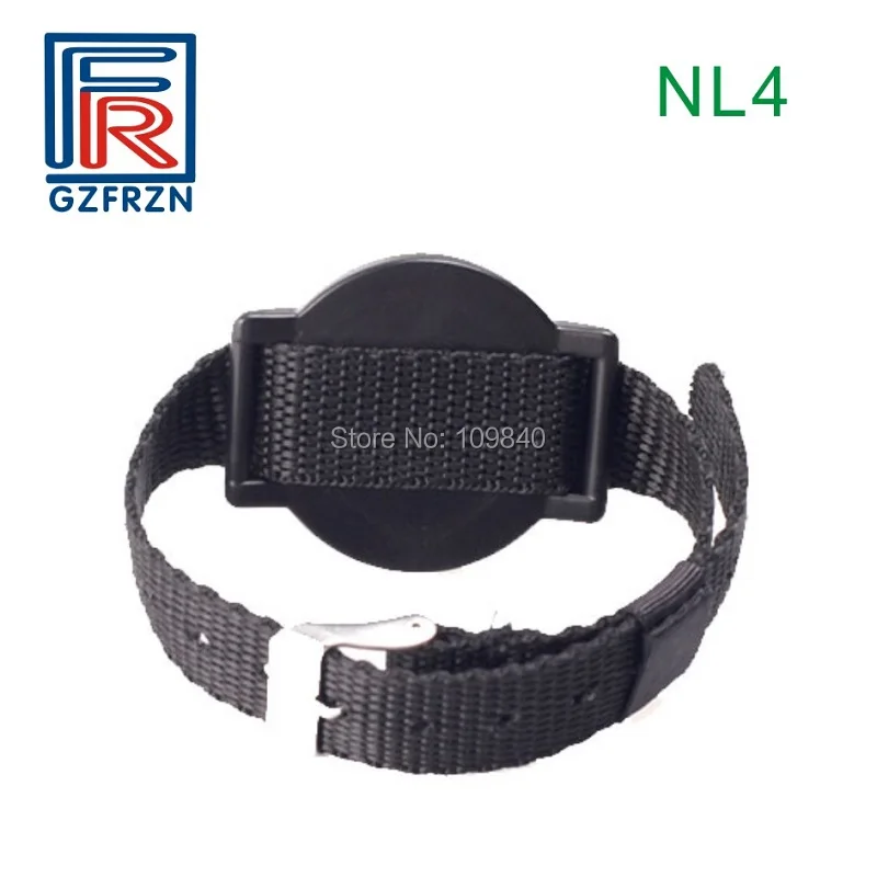 1 шт. 125 кГц RFID Регулируемый Нейлоновый браслет ремешок для часов карта/бирка с EM4100