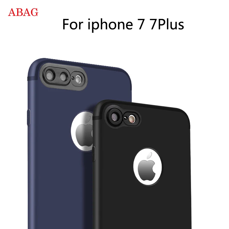 Роскошный чехол для iPhone 7 6 Plus ультра тонкий Apple 8 ТПУ Fundas|Чехлы-накладки| |