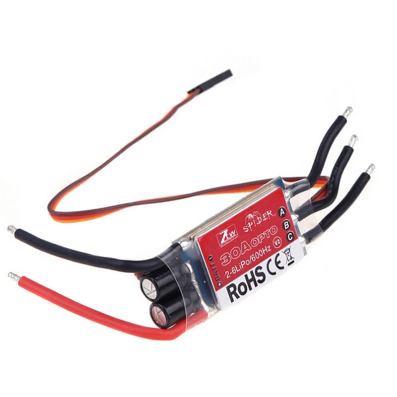 Original ZTW 12A 20A 30A 40A 50A 60A 3-6S Spider OPTO ESC for RC Drone Quadcopter
Original ZTW 12A 20A 30A 40A 50A 60A 3-6S Spider OPTO ESC for RC Drone Quadcopter