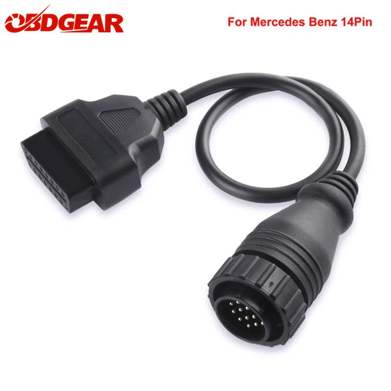 2019 OBD адаптер кабель для Mercedes Benz 14 Pin до 16 Pin OBD 2 диагностический соединительный кабель 14 Pin кабель для Sprinter для Benz
2019 OBD адаптер кабель для Mercedes Benz 14 Pin до 16 Pin OBD 2 диагностический соединительный кабель 14 Pin кабель для Sprinter для Benz