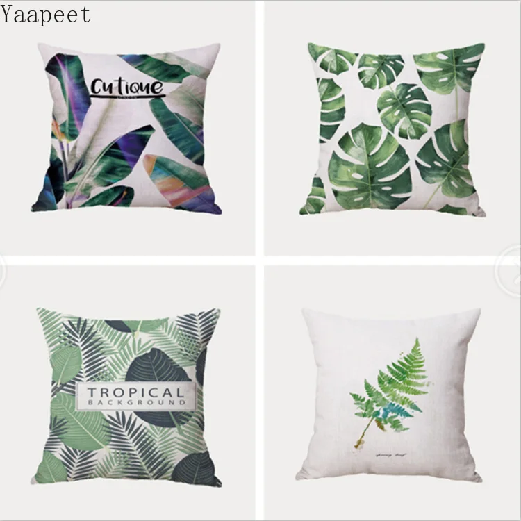 Tropical plant pattern Pillowcase Home Car Decor Sofa Chair Cushion Cover Couch Cotton Linen bedromm Decor Gift
Tropical plant pattern Pillowcase Home Car Decor Sofa Chair Cushion Cover Couch Cotton Linen bedromm Decor Gift