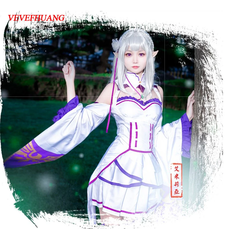 VEVEFHAUNG Re Zero kara Hajimeru Isekai Seikatsu Emilia Cosplay Costume( Dress*1pc,Stocking*2pcs,Headwear*1pc)
VEVEFHAUNG Re Zero kara Hajimeru Isekai Seikatsu Emilia Cosplay Costume( Dress*1pc,Stocking*2pcs,Headwear*1pc)