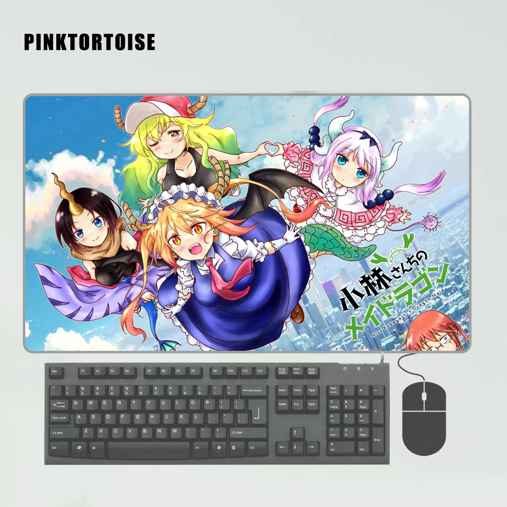 PINKTORTOISE Huge Mousepad Miss Kobayashi's Dragon Maid Anime Mouse Pad knit Game Mat
PINKTORTOISE Huge Mousepad Miss Kobayashi's Dragon Maid Anime Mouse Pad knit Game Mat