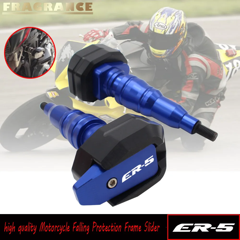 For Kawasaki ER-5 ER5 ER 5 Twister 1997-2008 Falling Protection Frame Slider Fairing Guard Crash Pad Protector Motorcycle
For Kawasaki ER-5 ER5 ER 5 Twister 1997-2008 Falling Protection Frame Slider Fairing Guard Crash Pad Protector Motorcycle