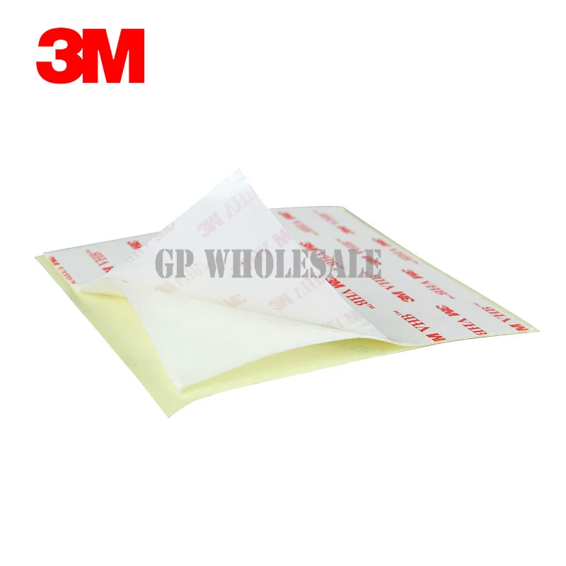 10pcs/lot 3M VHB 4920 Double Sided Adhesive Acrylic Foam Tape Mounting Tape White 100mmx100mmx0.4mm
10pcs/lot 3M VHB 4920 Double Sided Adhesive Acrylic Foam Tape Mounting Tape White 100mmx100mmx0.4mm