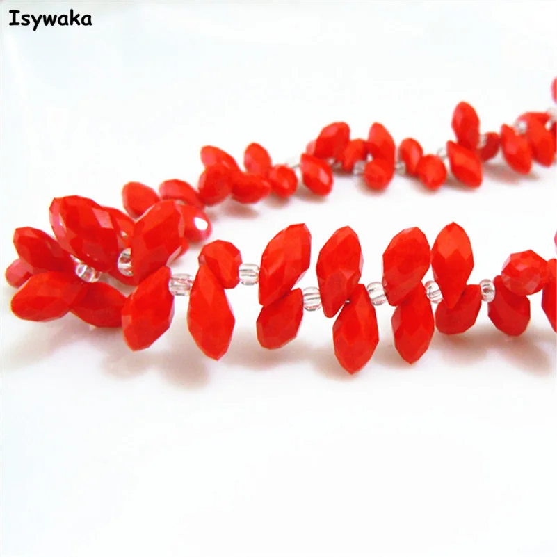100pcs 6*12mm Non-hyaline Orange Red Color Teardrop Austria Beads Crystal Beads DIY Glass Beads Loose Spacer Bead Jewelry Making
100pcs 6*12mm Non-hyaline Orange Red Color Teardrop Austria Beads Crystal Beads DIY Glass Beads Loose Spacer Bead Jewelry Making
