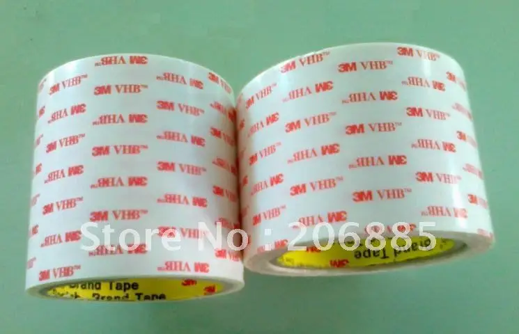 3M VHB 4920 double side adhesive waterproof tape/high sticky tape/resists UV lights/15mm*33M
3M VHB 4920 double side adhesive waterproof tape/high sticky tape/resists UV lights/15mm*33M