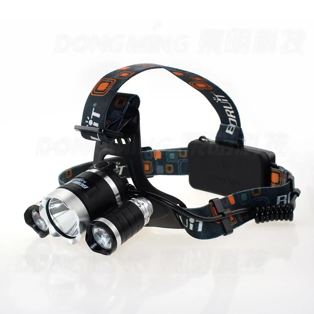 Фото Хит продаж 6000Lm 4 режима CREE XML T6 + L2 R5 светодиодные фары фара фонарь для кемпинга