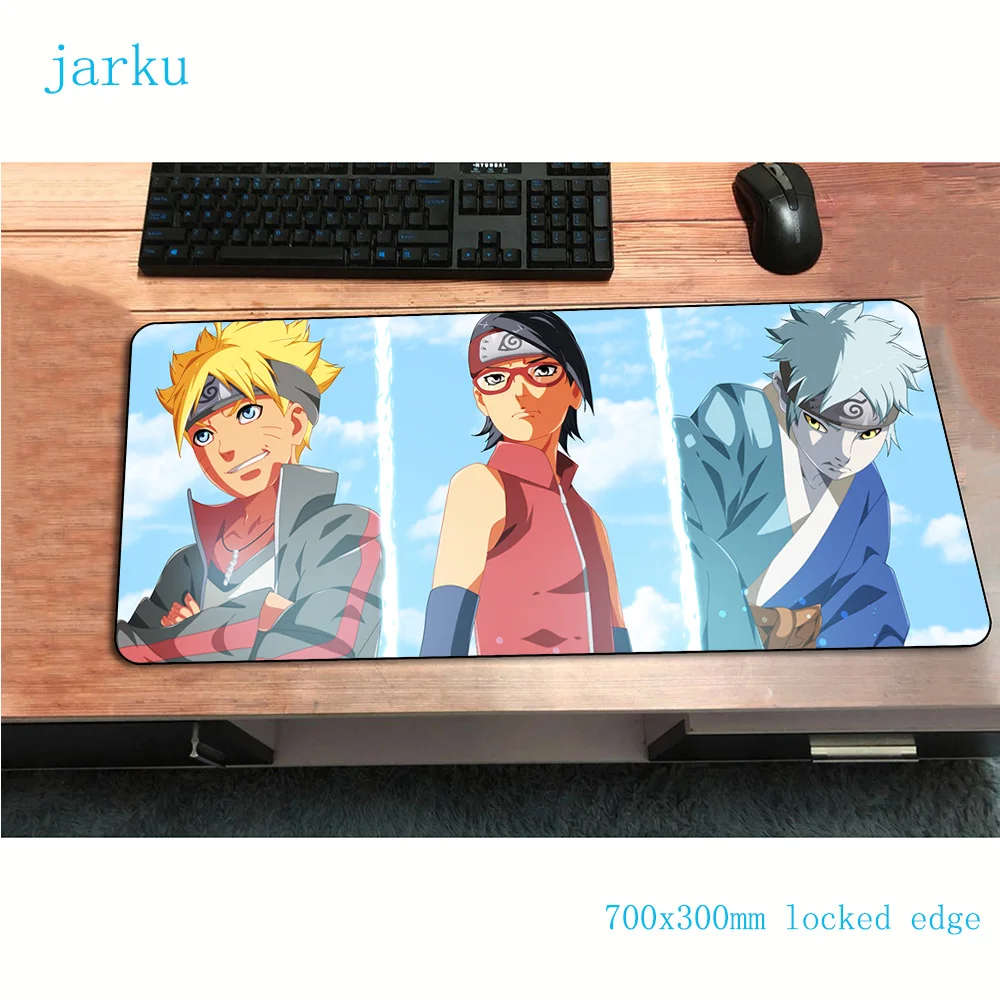 BORUTO mouse pad Cartoon 700x300mm gaming mousepad gamer mouse mat Indie Pop keyboard computer padmouse laptop play mat
BORUTO mouse pad Cartoon 700x300mm gaming mousepad gamer mouse mat Indie Pop keyboard computer padmouse laptop play mat